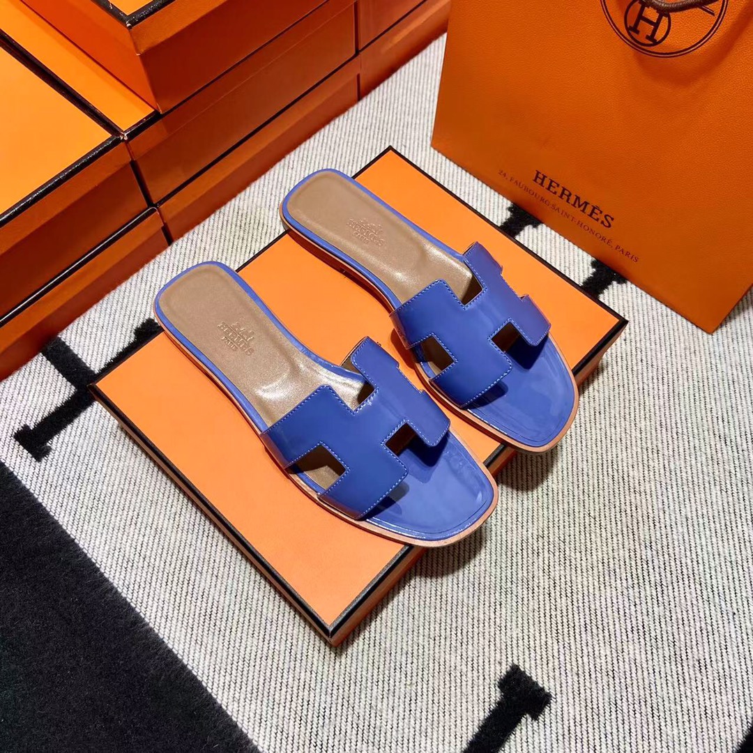 에르메스 올수공 오란 슬리퍼 샌들 페이던트 37